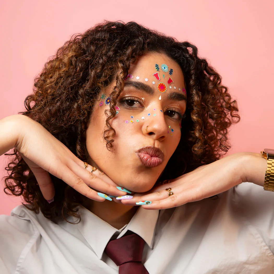 FLOWER - FACE STICKERS - Image 4