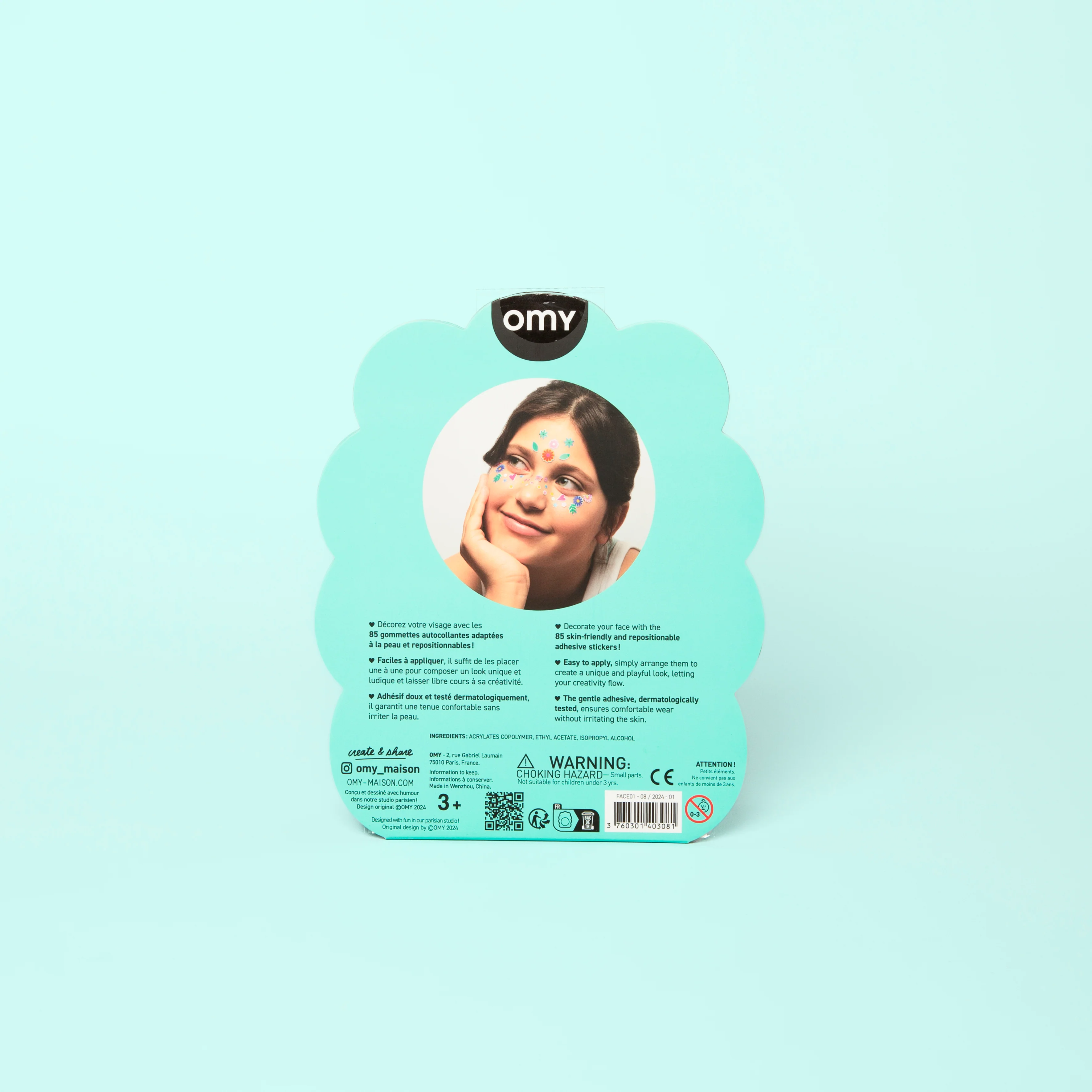 FLOWER - FACE STICKERS - Image 6