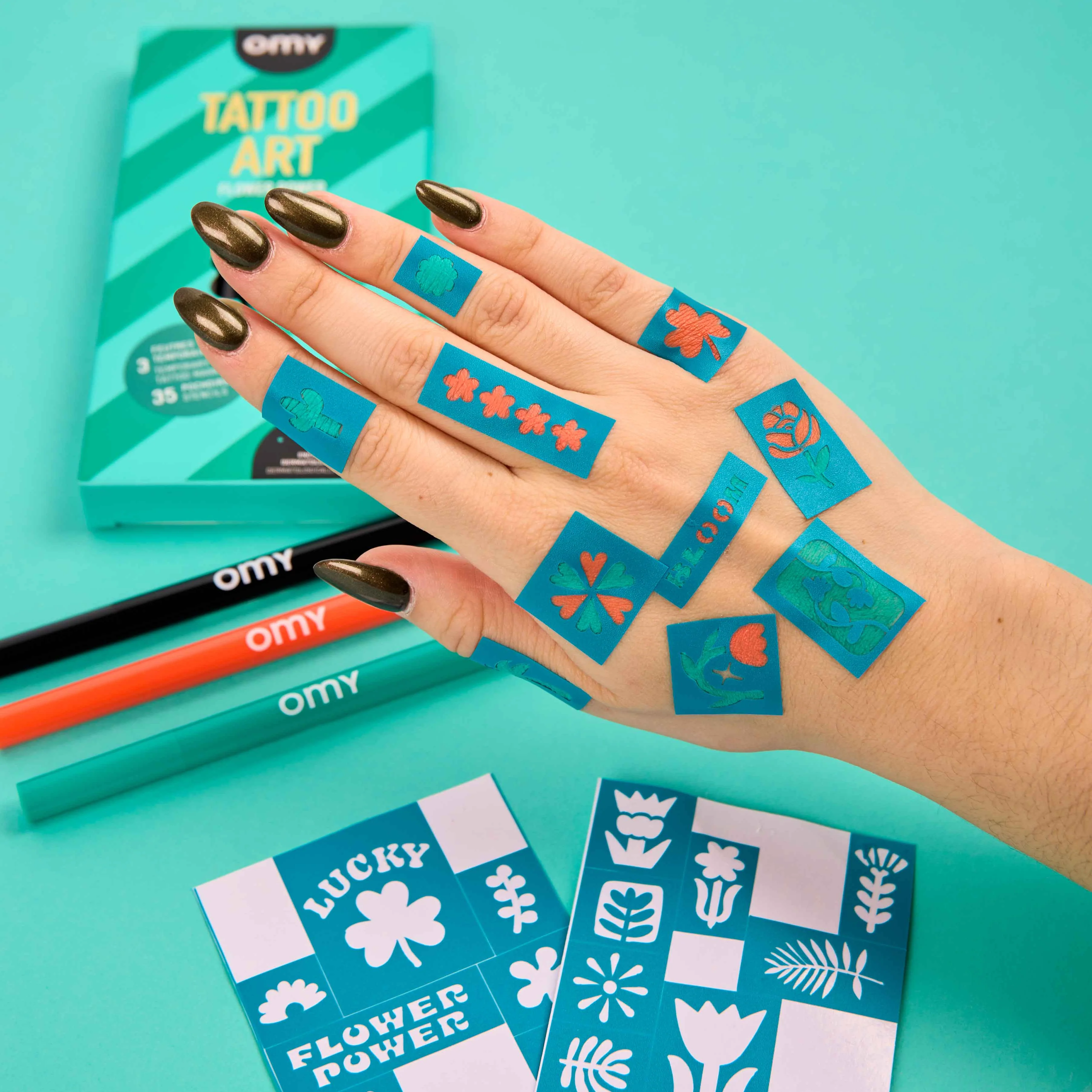 Tattoo Art - FLOWER POWER - Image 3